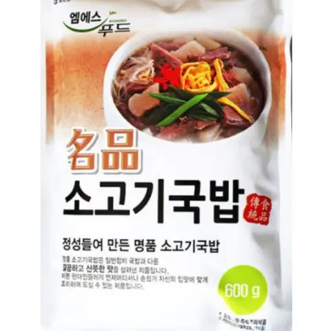 [SET] MS푸드 소고기국밥 600g X 20ea