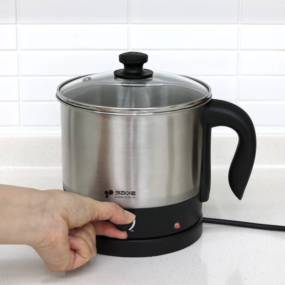 وعاء اتومان رامين متعدد الطباخ 1.5 لتر At-Mt5015 وعاء كهربائي متعدد المنافذ