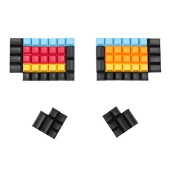 DSA Blank PBT Keycap Set For Ergo Ergodox Planck Preonic Lily 58 Keyboard