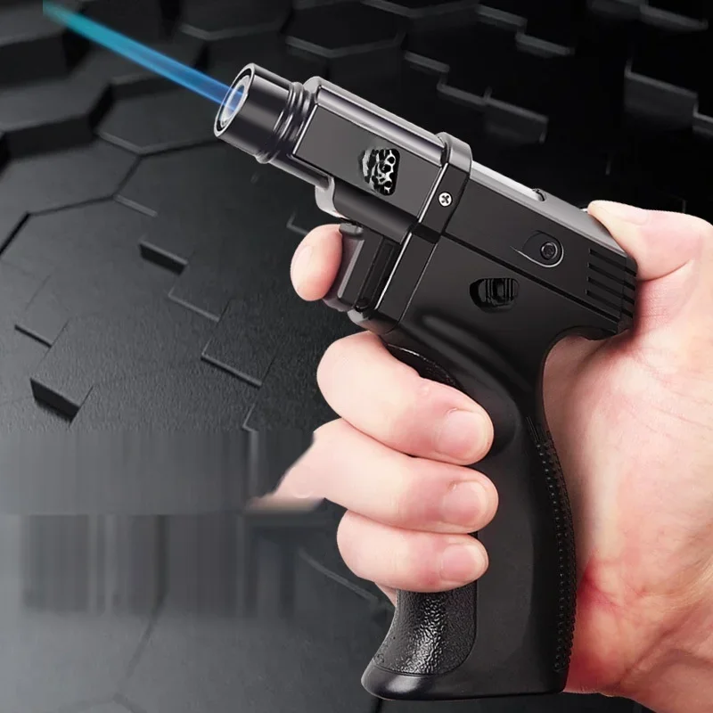 Coupe-vent Camping en plein air barbecue feu fixe gros Jet flamme allume-cigare torche Gadgets de cuisine pour hommes