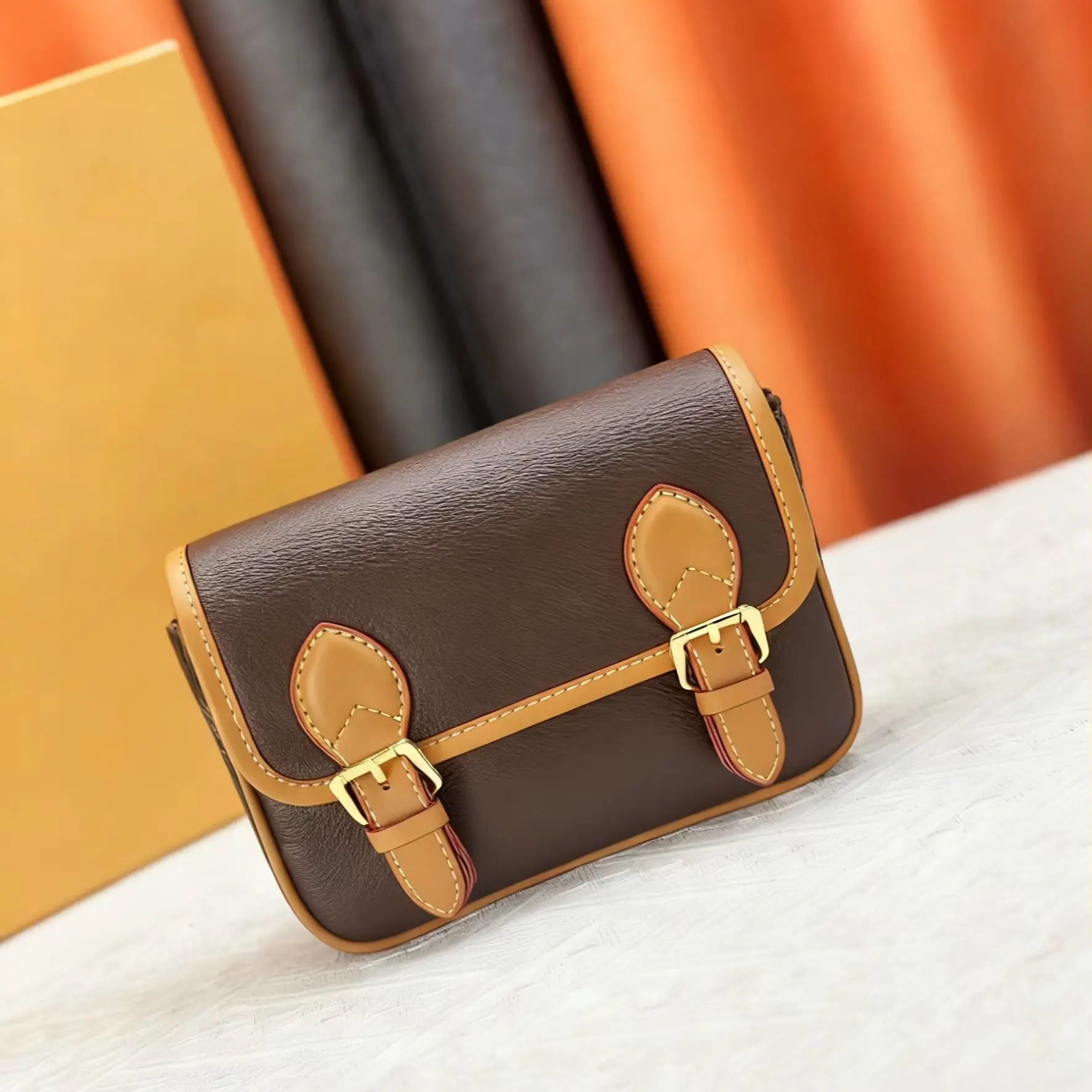 

2025 Mini Handbag Postman Bag Adjustable Shoulder Strap 15cm*6cm*19.5 cm