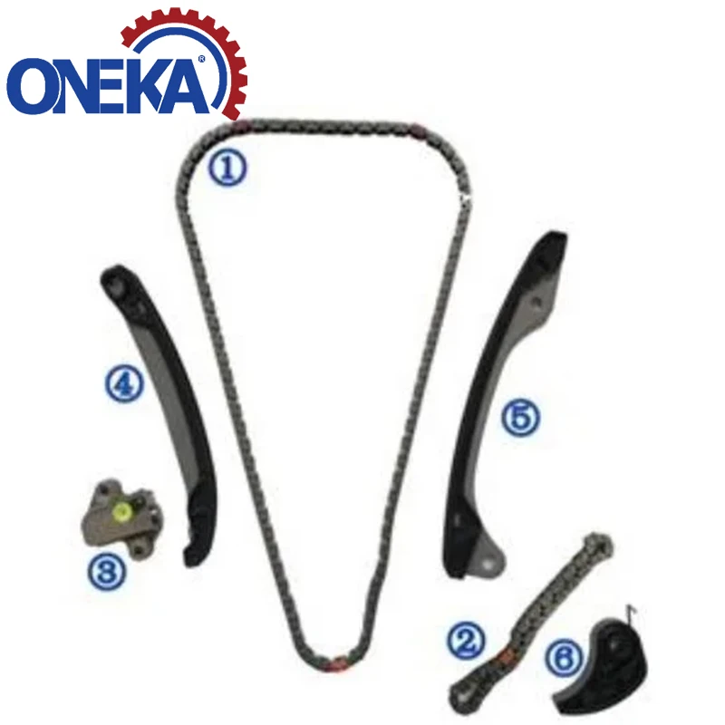 ONEKA Timing Chain Kit for Nissan Qashqai 13028-1kt0a 15041-ED000 Engine Parts for HONDA CIVIC 1.3L 1339CC L4 ELECTRIC/SOHC LDA2