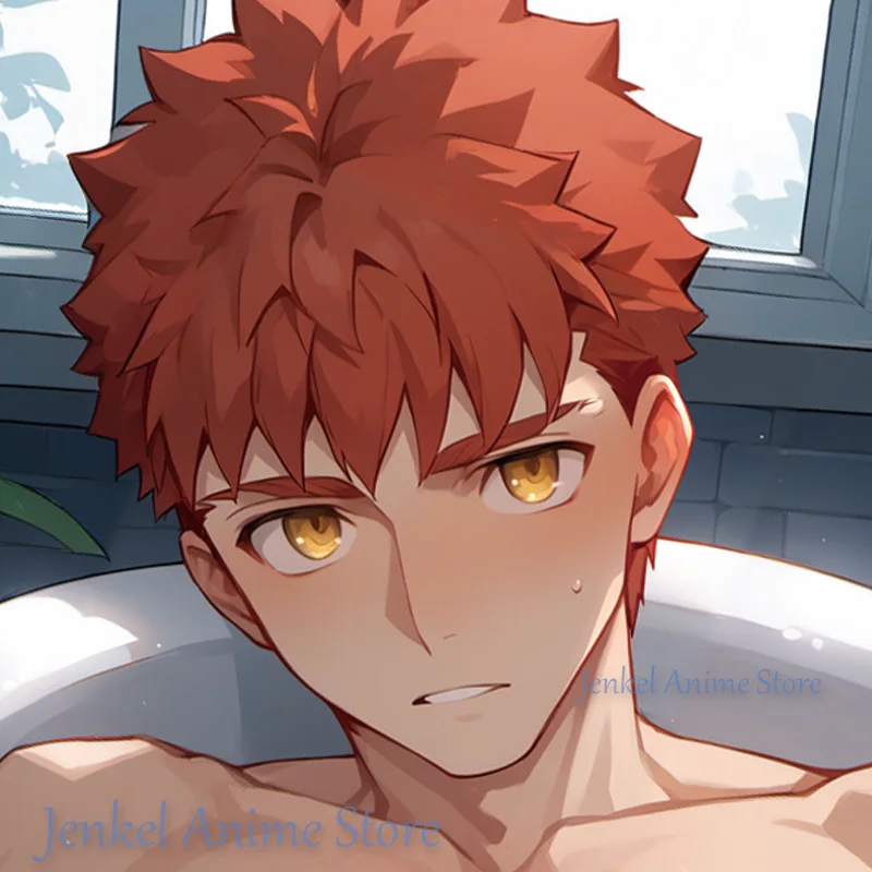 Dakimakura Emiya Shirou Fate Shota Anime Pillowcase Life size Double sided Print Body Pillow Cover