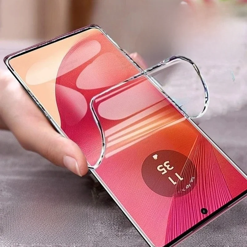 4 sztuki folii hydrożelowej do Motorola Edge 60 50 Fusion 40 30 Pro Ultra Neo G56 G75 G55 G35 G84 G54 G45 G85 G52 G73 Screen Protector — 2