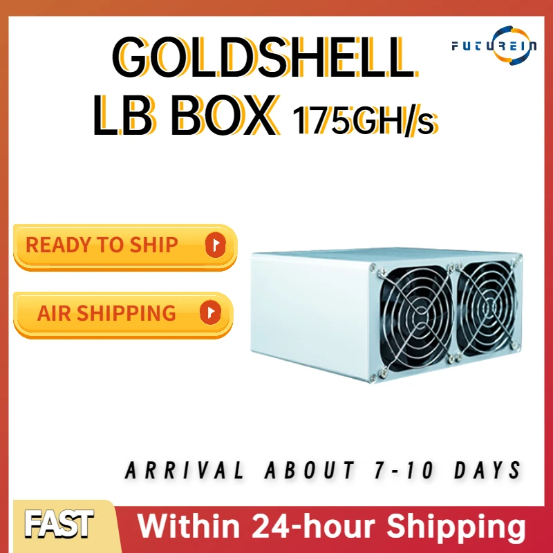 New Goldshell LB-BOX 175GH/s 162W LBRY Coin Home Server