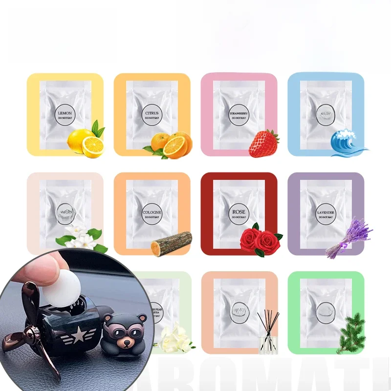 [Just recharges, excluez n'importe quel pilote/avion] désodorisants de voiture ours comprimés de remplacement dosettes de parfum supplément d'arôme tampons de parfum