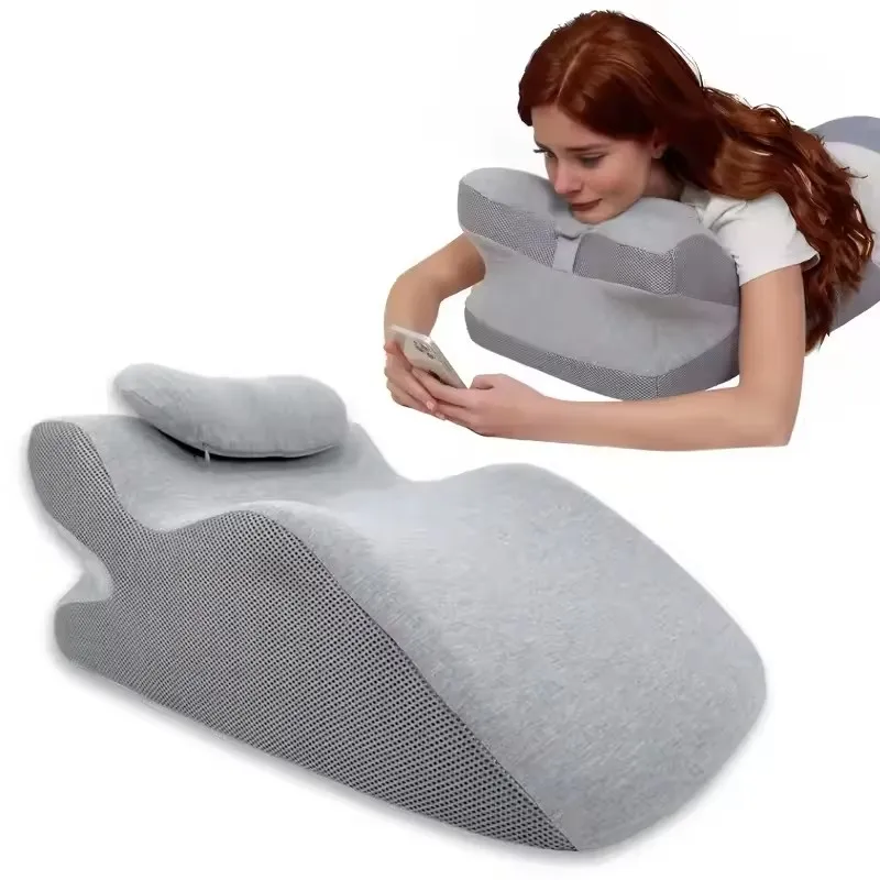 Multifunctional Prone Position Reclining Pillow Memory Foam Soft Wedge Pillow Back Neck Leg Support Ergonomic Cushion