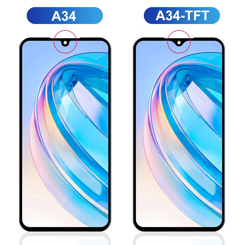 Display for Samsung Galaxy A34 A346B A346B/DS Lcd Dispaly Digital Touch Screen with Frame Replacement Screen
