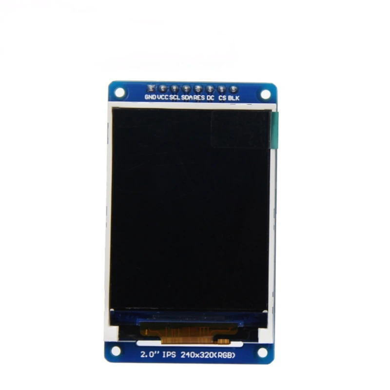 Assorted Sizes IPS LCD Display Module Kit with SPI TFT Screen ST7735S ST7789 Driver 65K RGB Color Full View 0.96/1.14/1.3/1.54/2