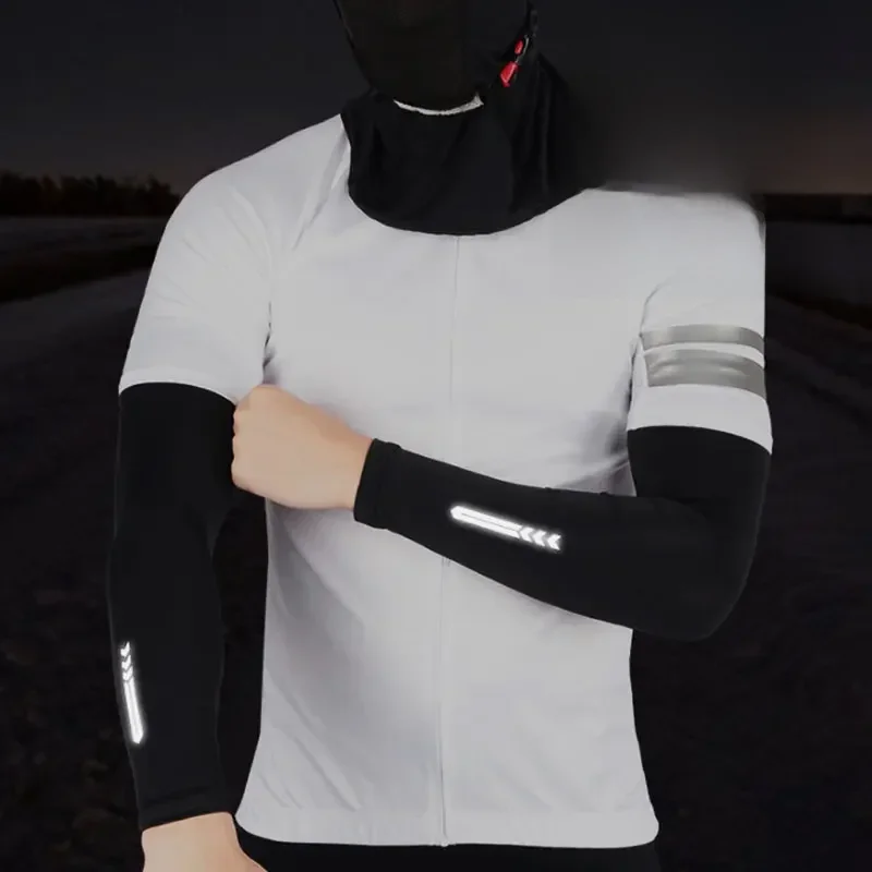 AliExpress 1Pair Ice Fabric Breathable UV Protection Running Cooling UPF 50 Arm Sleeves Fitness Basketball Elbow Pad Sport Cycling Outdoor