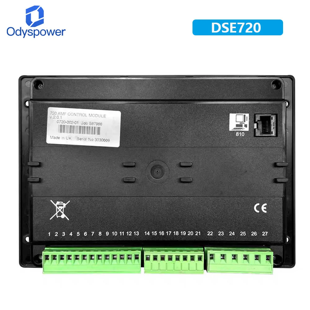DSE720 Automatic Genset Control Original  Generator Controller Panel Module LCD Controladores Deepsea Controller 720 DSE 720