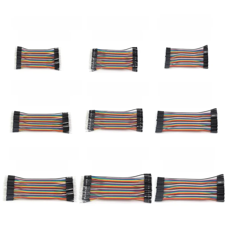 Dupont Line 10cm 20 30CM Męski na męski + żeński na męski + żeński na żeński przewód połączeniowy Dupont Kabel łączący do arduino DIY KIT — zdjęcie 2