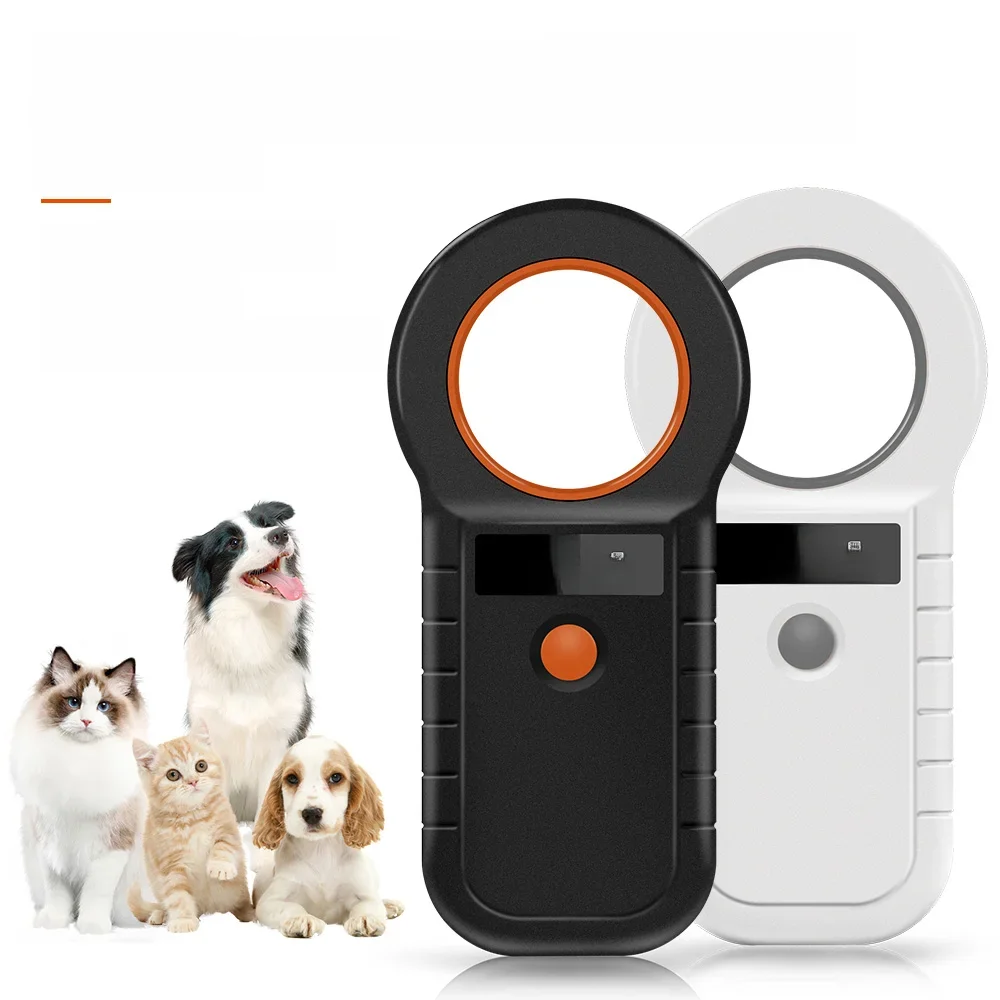 134,2 KHz RFID Dierenlezer 15 Cijfers 125 KHz Huisdier ID Scanner EMID FDX-B ISO 11784/85 Microchip Tag Registratie voor Koe Vis Hond - afbeelding 2