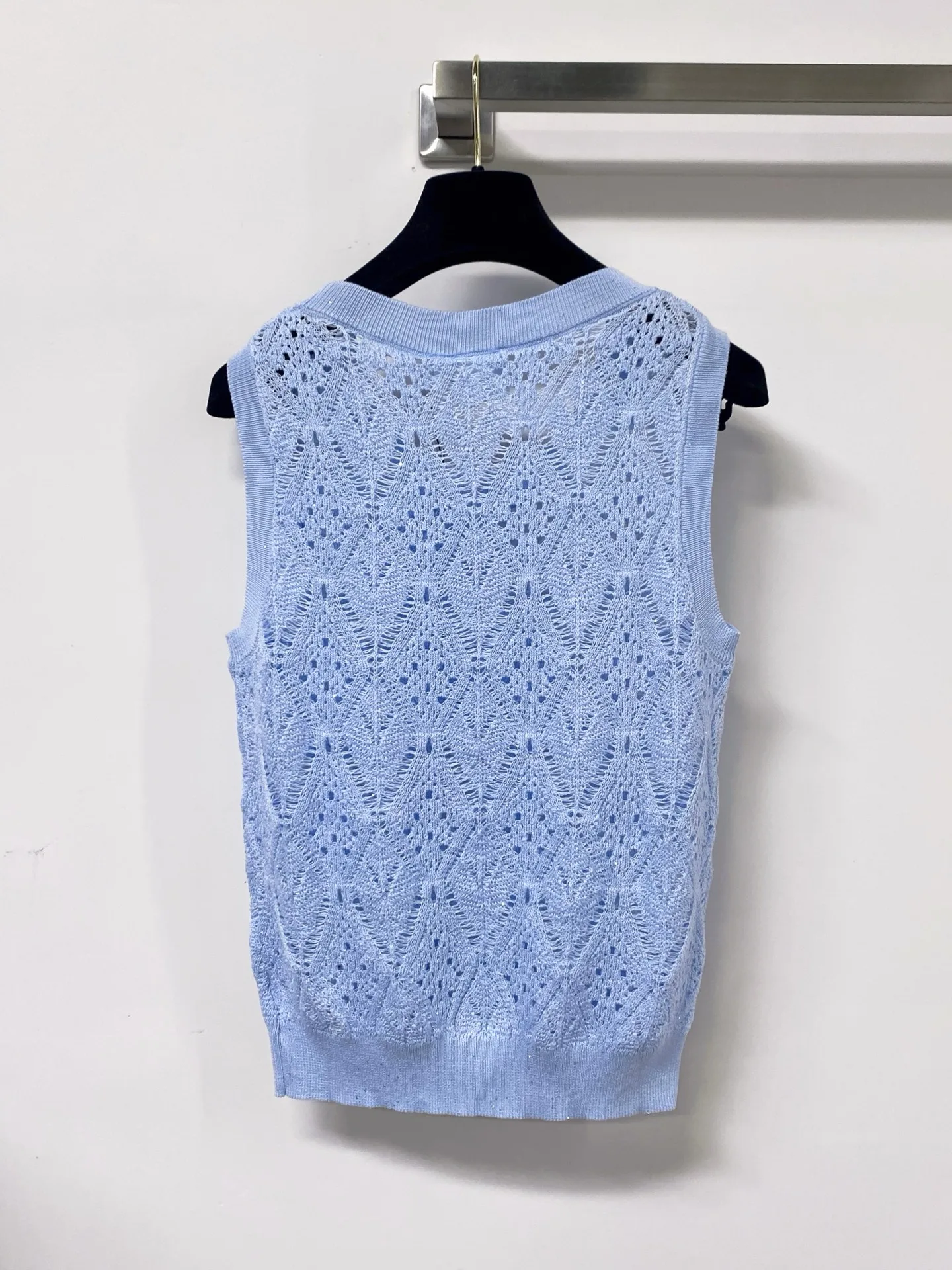

2026 Summer New Style Women's Clothing - Comfortable and Fashionable Knitted Breathable Women's Sleeveless T-Shirt Top