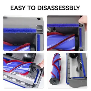 ダイレクトドライブクリーニングヘッドダイソンV7 V8 V10 V11 V15掃除機の短いパイルカーペットとハードフロア用 12ベストセールスダイソンV10アクセサリー-11