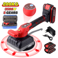 Tile Vibration Leveling Machine 5 Adjustable Speed  Electric Wall Floor Tile Laying Vibrating Tool Tile Paving Device For 21V Ba