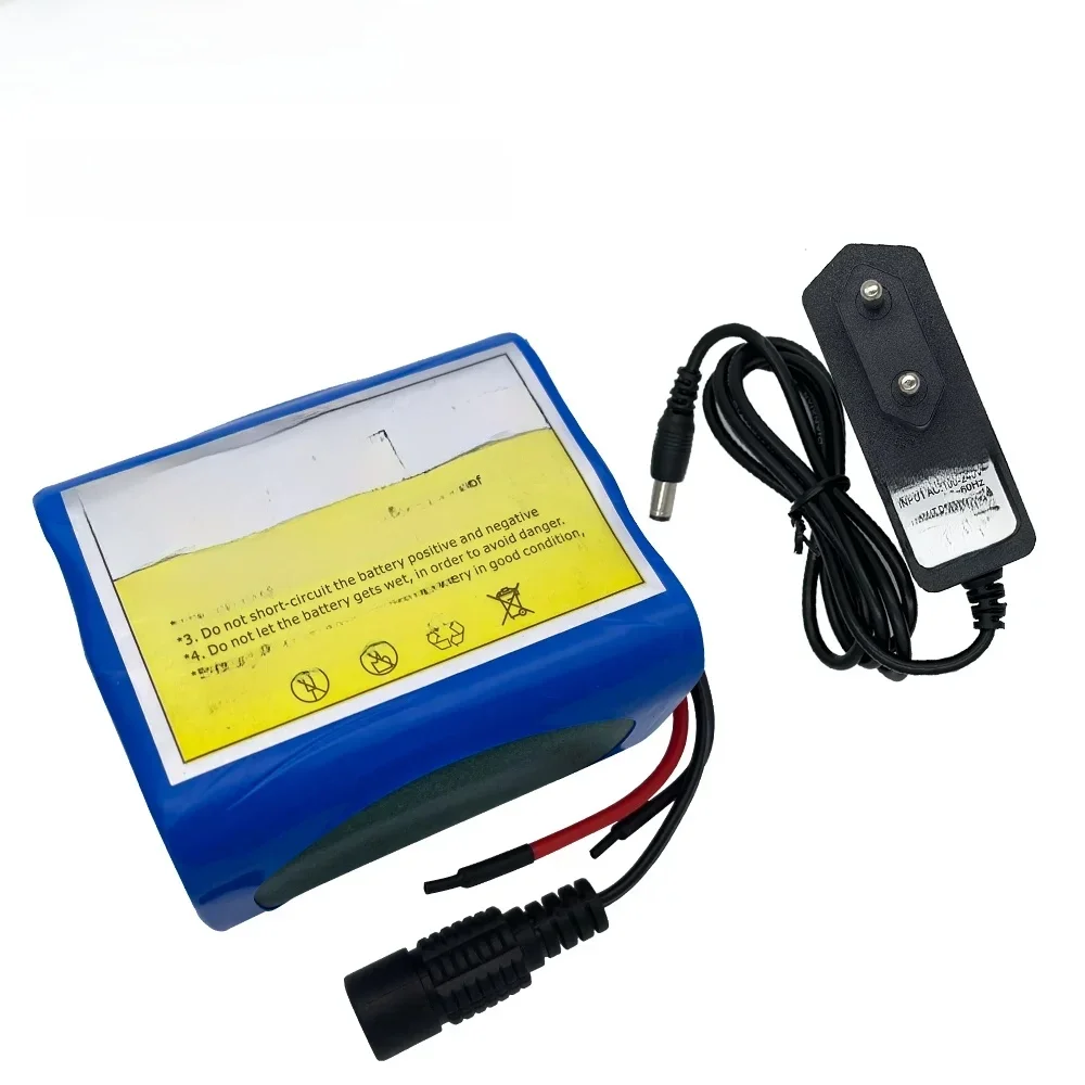 Akumulator kedanone 18650 12 V 6,8 Ah 6800 mAh Akumulatory z pakietami akumulatorów litowych BMS Płyta ochronna + Ładowarka 12,6 V — zdjęcie 2