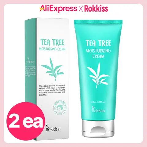 록키스 티트리 모이스쳐 크림 100ml, 2개입