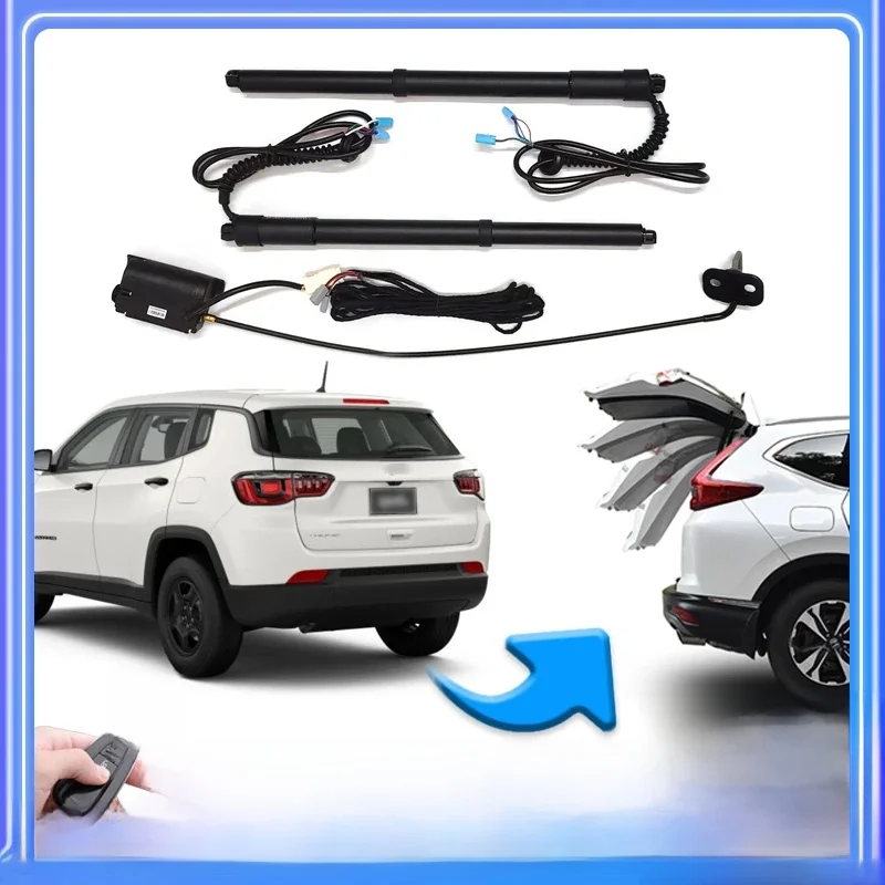 For Jeep Compass MP 552 2016~2024 Car Electric Tailgate Lift System Kit Auto Tail Gate Opener Automatic Lifting Rear Door