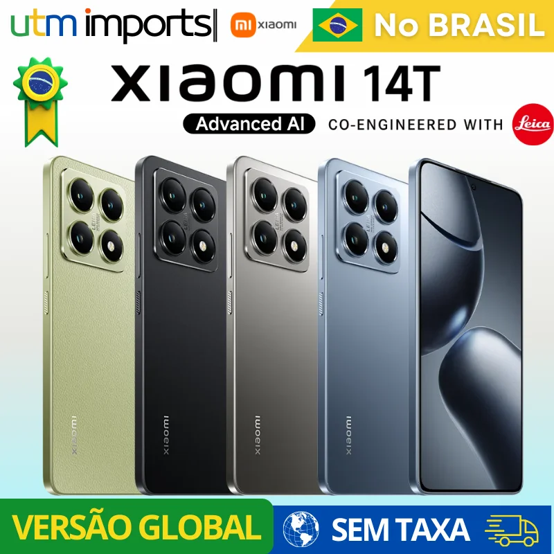 Xiaomi 14T Mi 14T Global Version 5G Smartphone AMOLED Leica Local Stock Ready Delivery