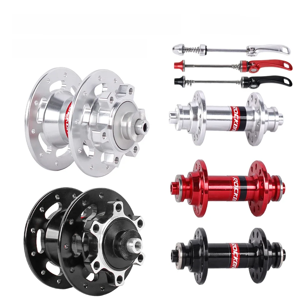 AliExpress Bicycle hub 74mm aluminum alloy 2 bearing disc brake front hub 20/24/32/36holes For small wheel