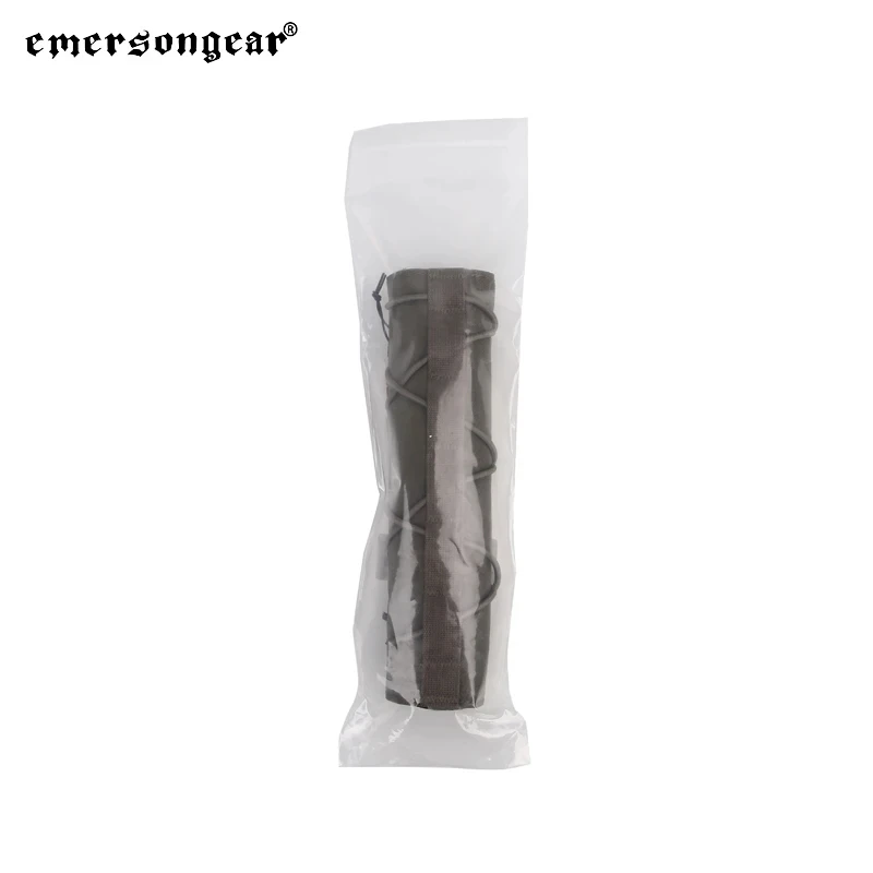 Emersongear Tactical 22cm Airsoft Suppressor Cover Silencer Protective Cloth Tool Panel Muffler Case Pouch Bag Hunting EM9330