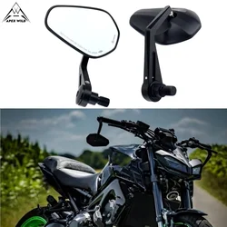 Motorcycle Handle Mirror Bar End Mirror For Yamaha MT-07 MT-09 MT10 FZ1/FZS1000 FZ6 FZ6R XJ6 For TMAX530 TMAX500 Rearview Mirror