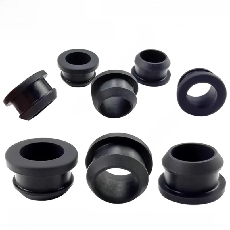 Oeillet à pression en caoutchouc de Silicone 4.5-14 15 16-60.6mm, trou creux, anneau de bobine, câblage de câble, bagues de protection, joint torique