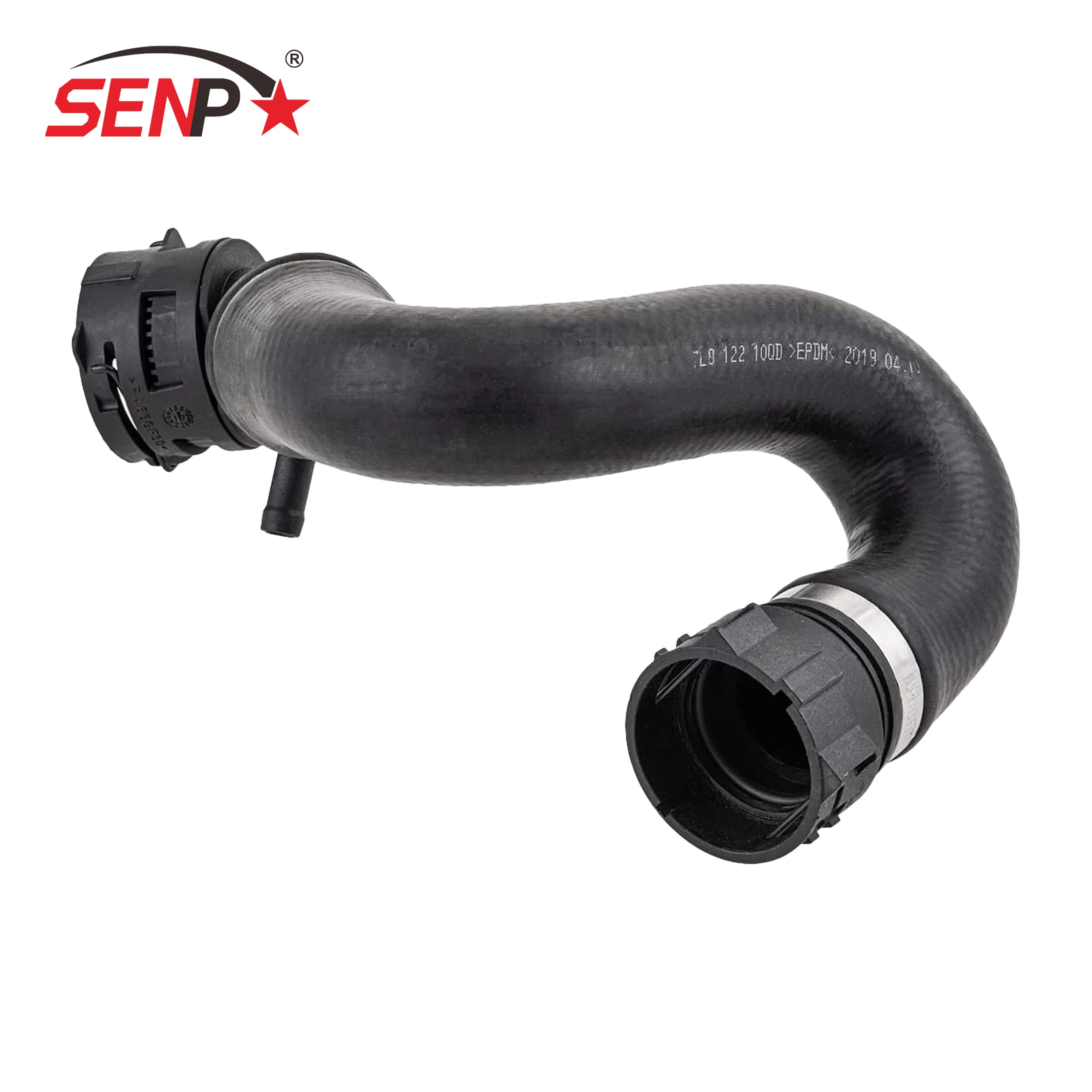 OEM 7L8 122 101 D SENP High Quality Cooling System Radiator Coolant Hose Fit For Audi Q7 10- 7L8122101D