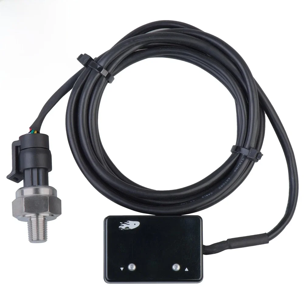 Darmowa wysyłka Auto motocykl 200psi 1/8 Npt cyfrowy wskaźnik oleju ciężarowego ciśnienie wyświetlacz Led Boost wskaźniki/miernik z czujnikiem — 2