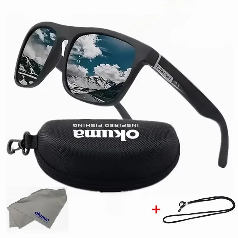 Okuma spolaryzowane okulary przeciwsłoneczne UV400 dla mężczyzn i kobiet polowanie na świeżym powietrzu, wędkarstwo, rowery do jazdy, okulary przeciwsłoneczne opcjonalne pudełko — zdjęcie 2