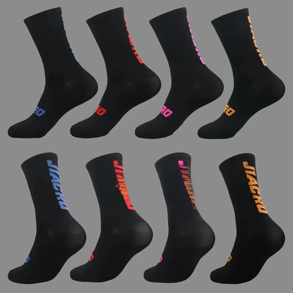 AliExpress 2024 High Quality professionTeam Men Women Cycling Socks MTB Bike Socks Breathable Bicycle Socks