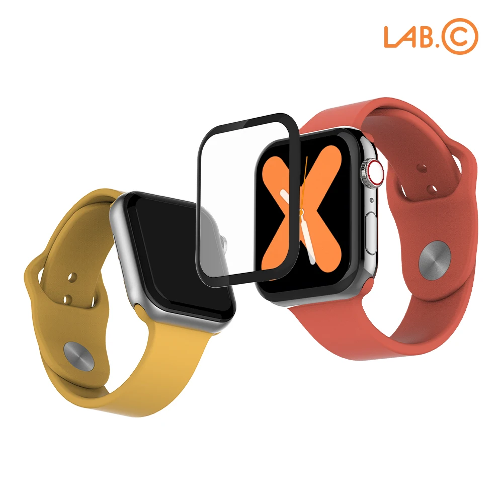 [LAB.C] Restoring Protection Film for Apple Watch 6 5 4 SE2 40mm 3 Pieces Screen Protector