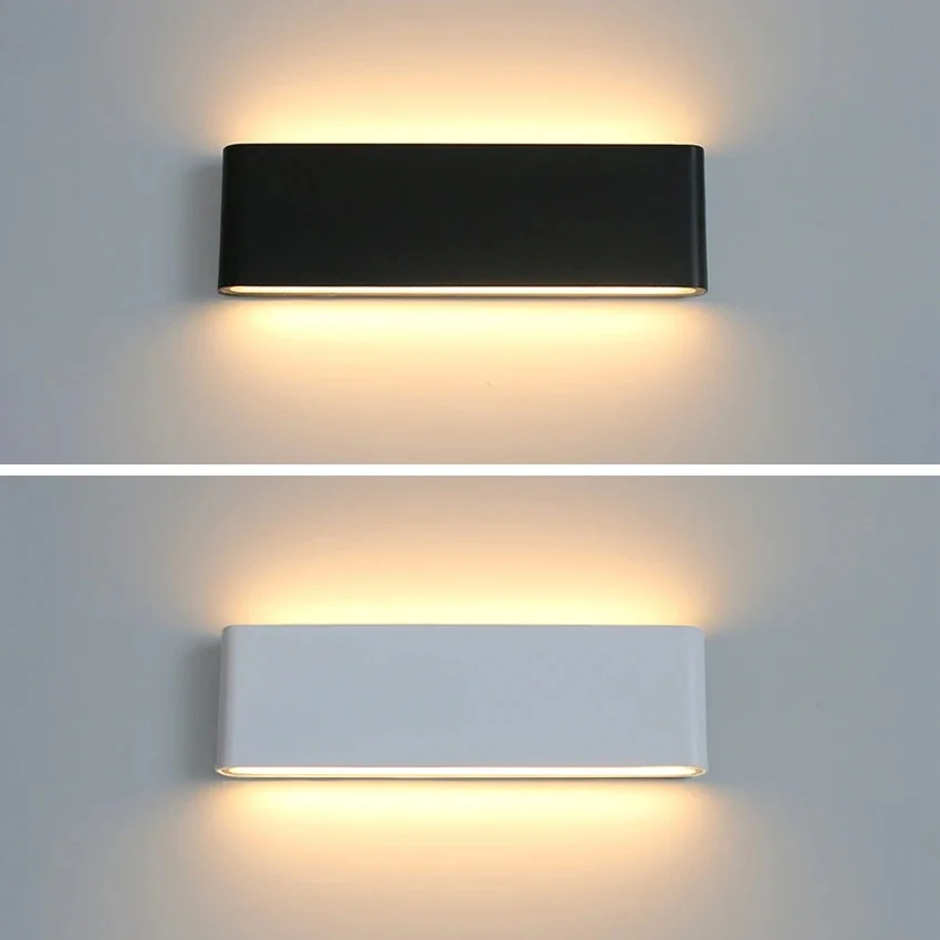 20W LED aluminium IP65 waterdichte buitenwandlamp 30 cm, dubbelzijdige verlichting voor veranda/tuin/garage 110V 2220V - afbeelding 2