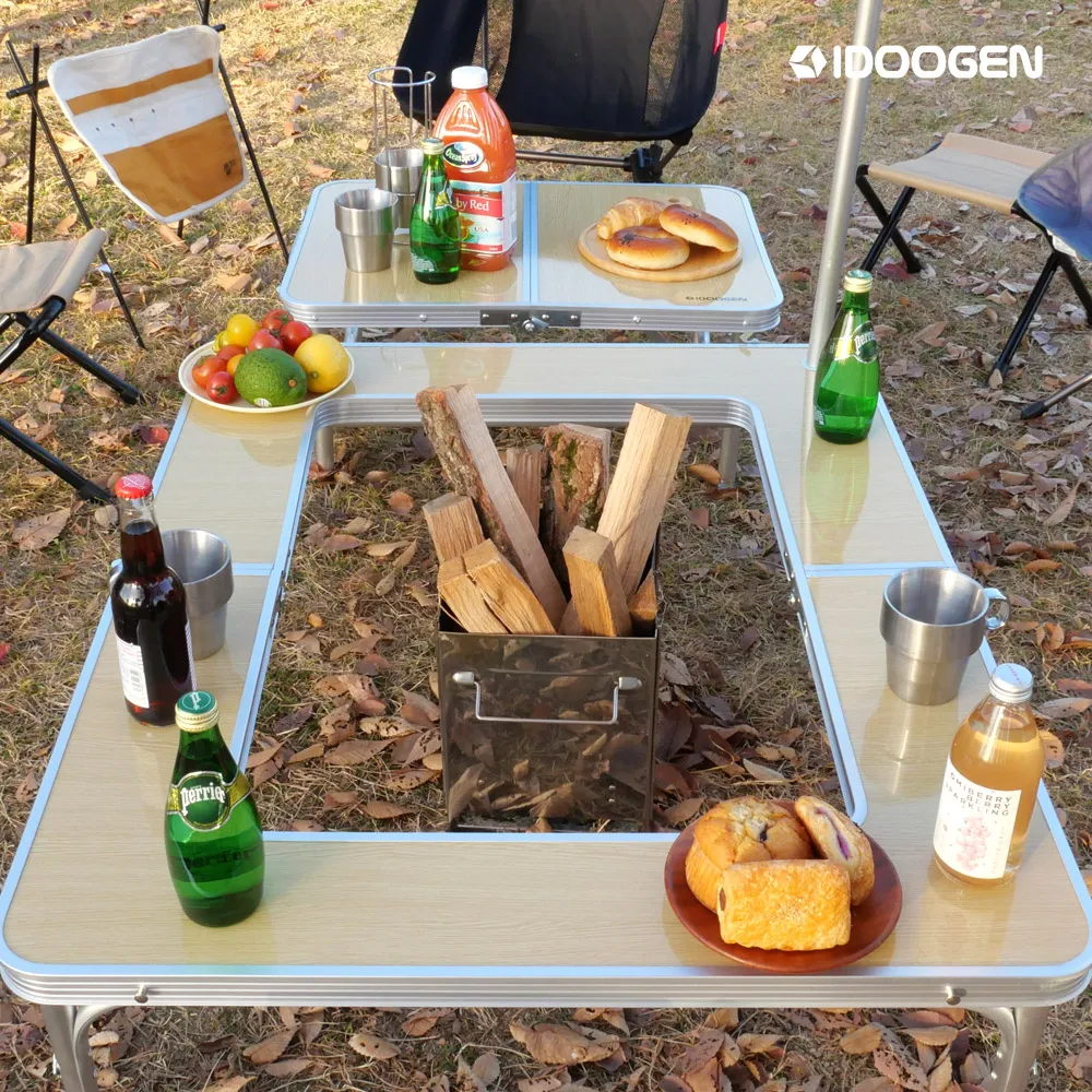 idoogen 2in1 BBQ Camping Table