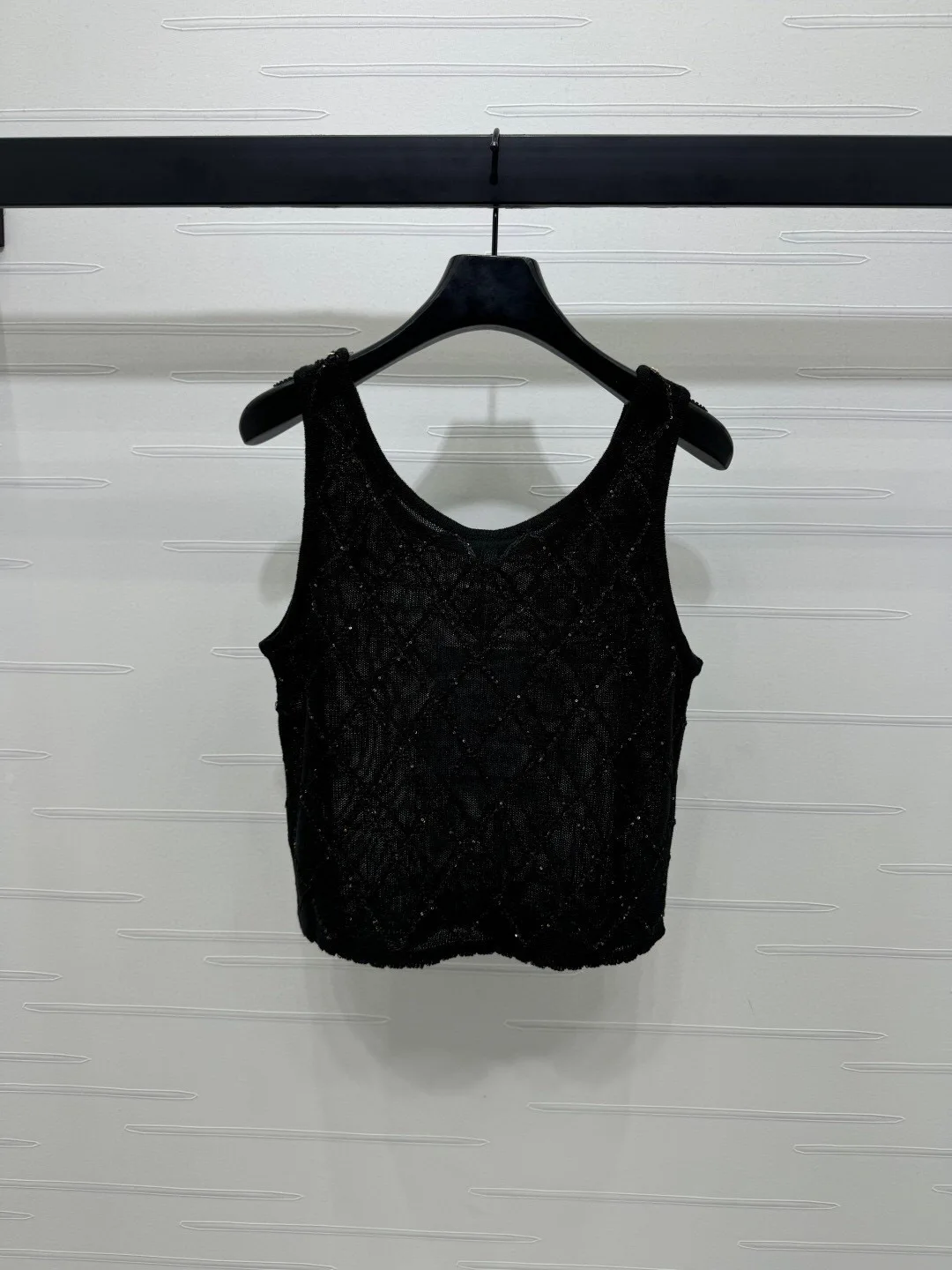 

2025 the Latest Series of Spring and Summer! Three-Dimensional Diamond Knitted Vest