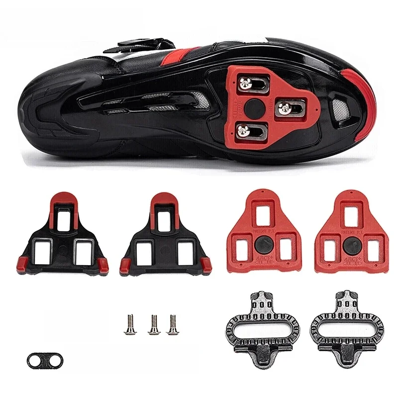 AliExpress BUCKLOS Road Bike Cleat 0 Degree 9 Degree Cycling Shoe Clest Speed Bicycle Pedal Cleats Fit SPD-SL/Look Delta Peloton System