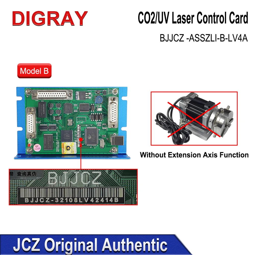وحدة تحكم ليزر JJCZ تصنعها بنفسك ، البطاقة الأصلية ، لوحة التحكم ، ، Ezcad2 لآلة وضع علامات Co2 و الأشعة فوق الصوتية