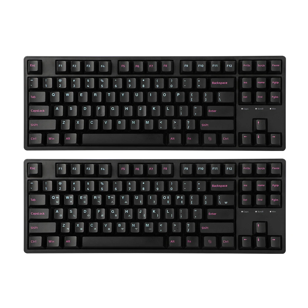 COX CX87 TKL Keyboard (Black, Korean, T1 Nonclick)