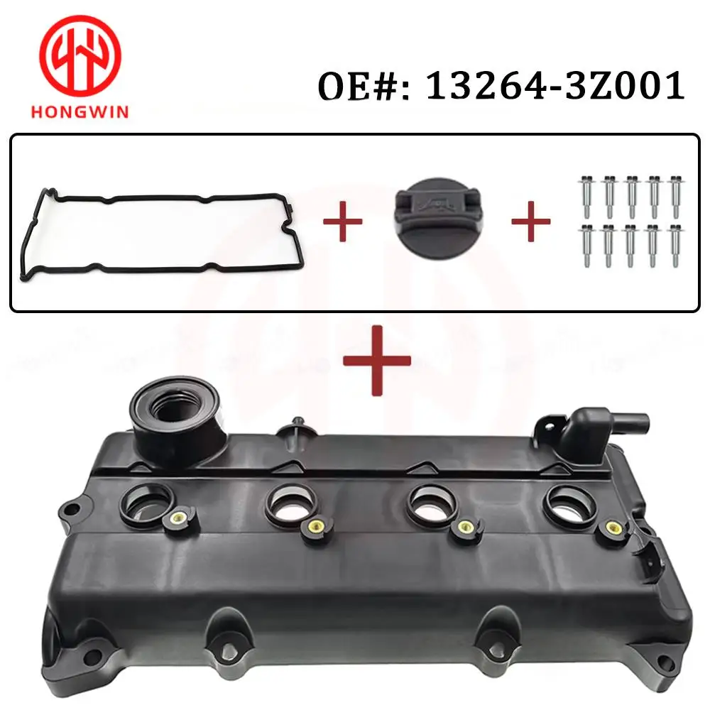 Coperchio della valvola della testata del cilindro del motore e guarnizione e bulloni muslimah, per Nissan Altima Sentra 2002 2003 2004 2005 2006