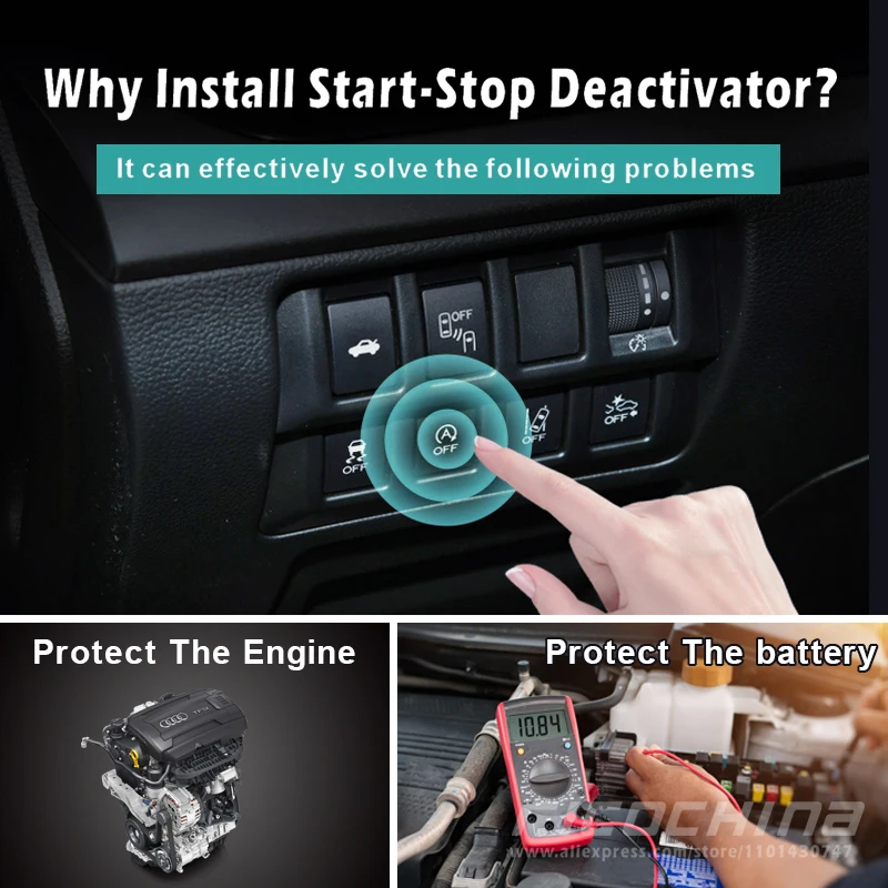 Auto Automatische Stop Start Motor Relais Für SUBARU Forester SK 2018-2022 Canceller Behinderten Auto Stop Canceller Auto zubehör – Detail 5