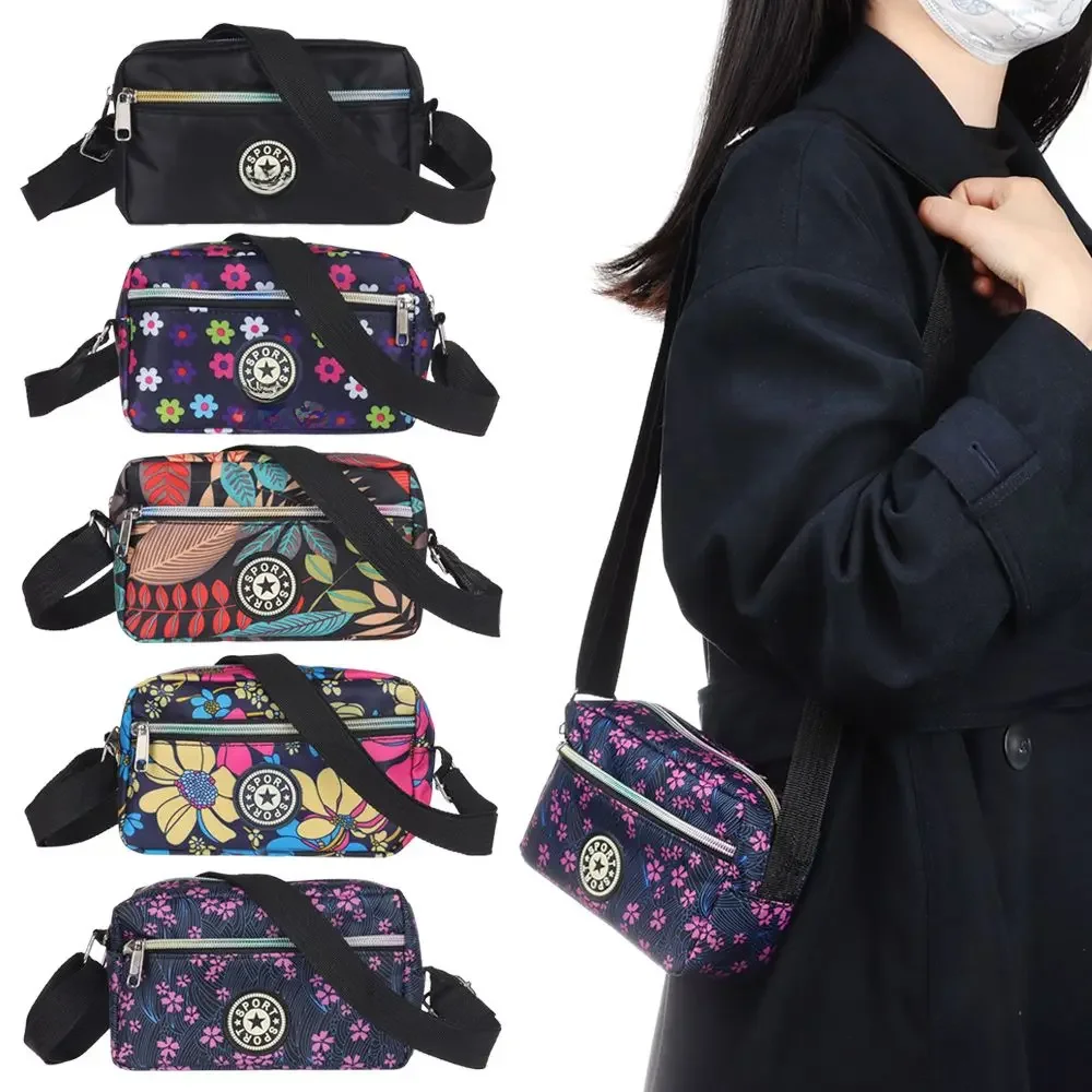 Women Shoulder Bag Feminina Square Handbags Casual Tote Crossbody Fashion Nylon Shopping Messenger Bag Purse