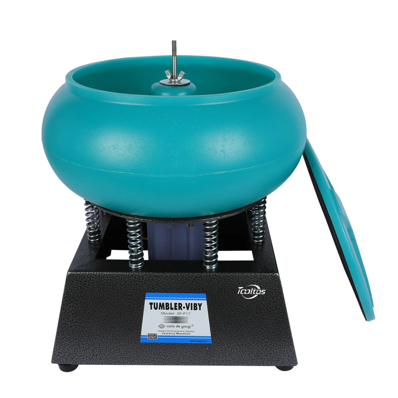 

17inch Capacity 12L Polishing Machine Vibratory Tumbler Vibrating For Metal Jewelry Grinder jewelry Tools
