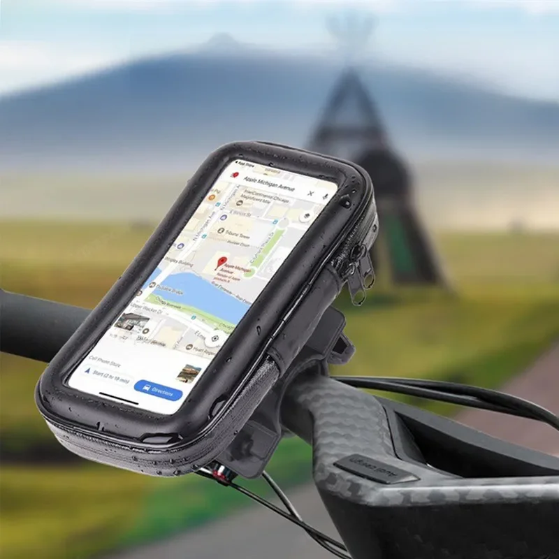 AliExpress VIKEFON Bicycle Mobile Phone Holder Waterproof Bike Mobile Phone Case Bag For iPhone 15 14 13 12 Pro Max