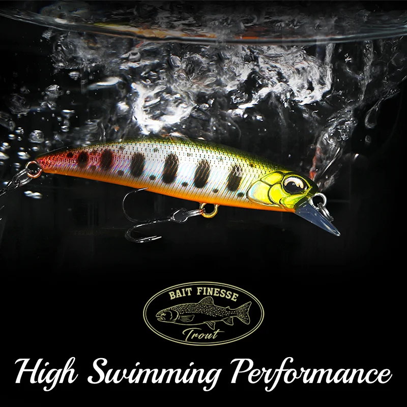 ぱ*ん様 サム山岡　SUM Lures　FUNA MINNOW　60 TSURINOYA Sinking Minnow 60S 60mm 6.1g DW67 New Fishing Lures