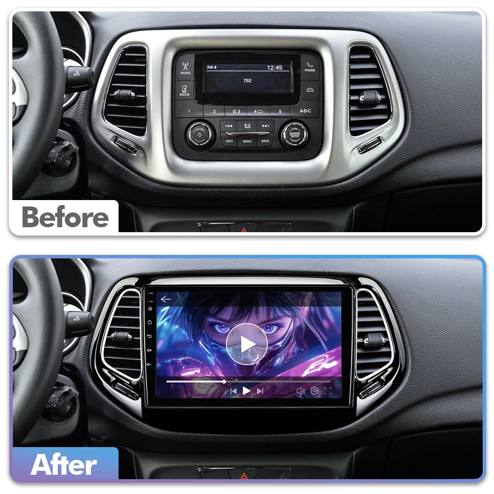ISUDAR T57 Radio Android 15 un - Android Head Unit 6Gb 128Gb ulasan dan harga