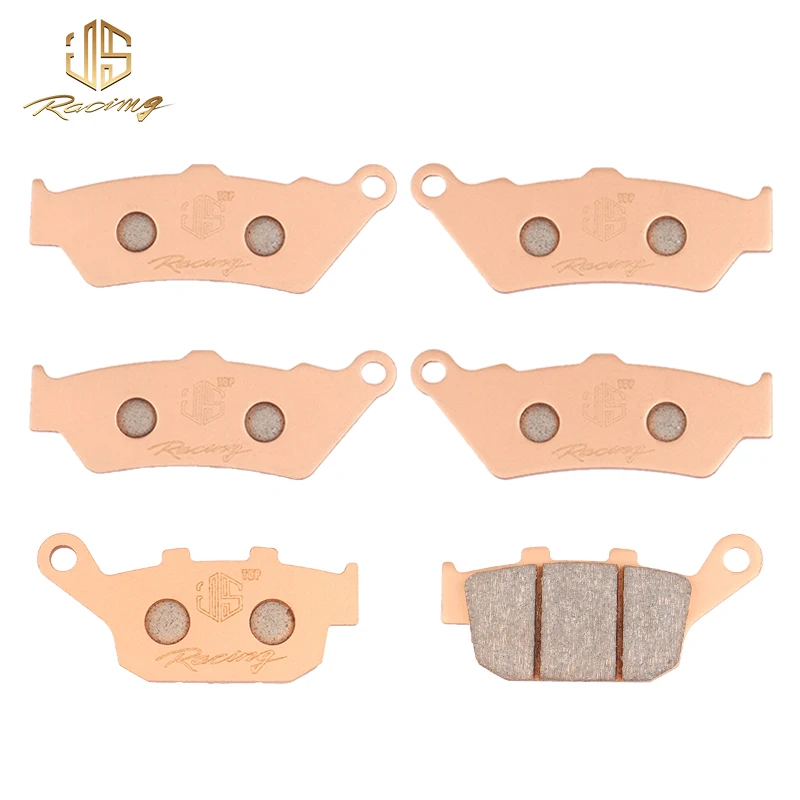 JSRAOIMG Sintered  Front Rear Brake Pads For Aprilia ETV 1000 Caponord 2001-2015 Rally Raid ETV1000 2004-2015 Street Bikes