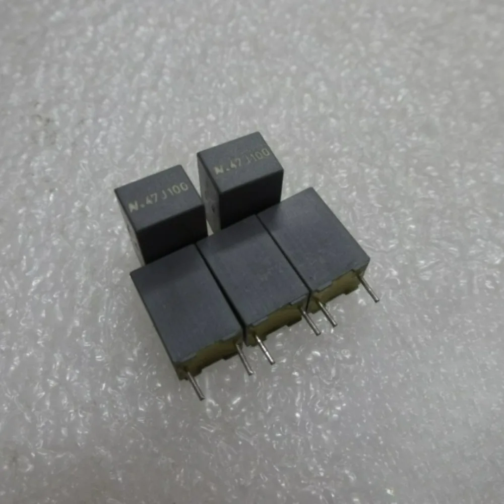 10 шт./лот AV R79 MKP 0.47uf 100V 470nf u47 474 J, новый пленочный конденсатор 5 мм