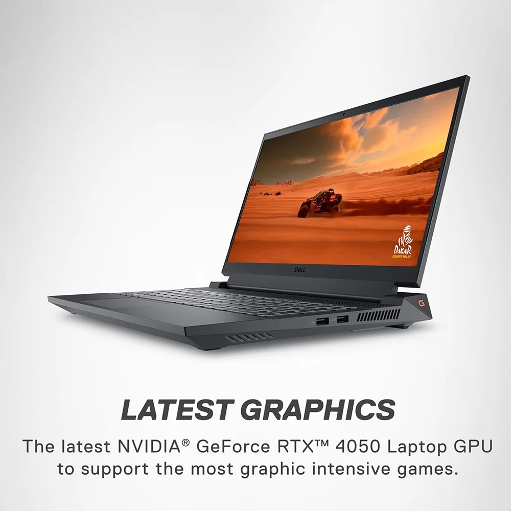 Dell G15 15.6 165 "FHD Hz Gaming-Laptop,Intel Core i5-13450HX, bis zu 32GB DDR5-RAM, 2TB SSD,NVIDIA Geforce RTX Grafik