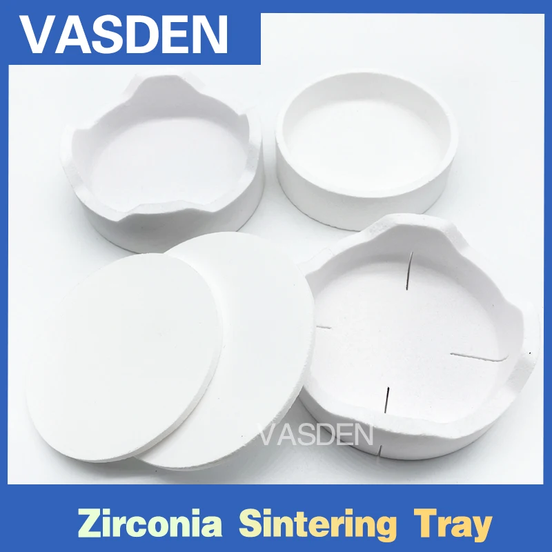 Imagem -04 - Redondo e Squeare um Conjunto de Bandeja de Sinterização de Zircônia Mesa de Sinterização de Alta Temperatura para Material de Laboratório Dentário Mais Tamanho